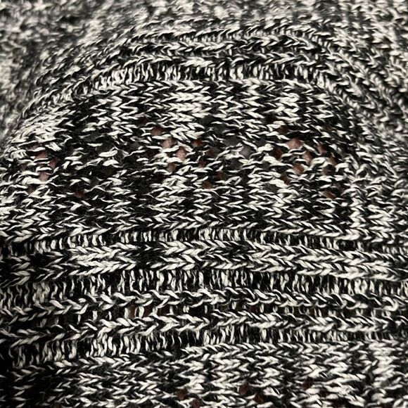 NWT- Style & Co. -M. Open Knit Ruffle Cardigan - Picture 4 of 7